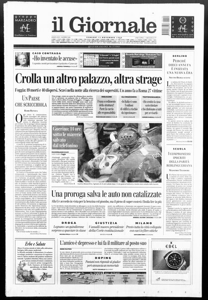 Il giornale : quotidiano del mattino